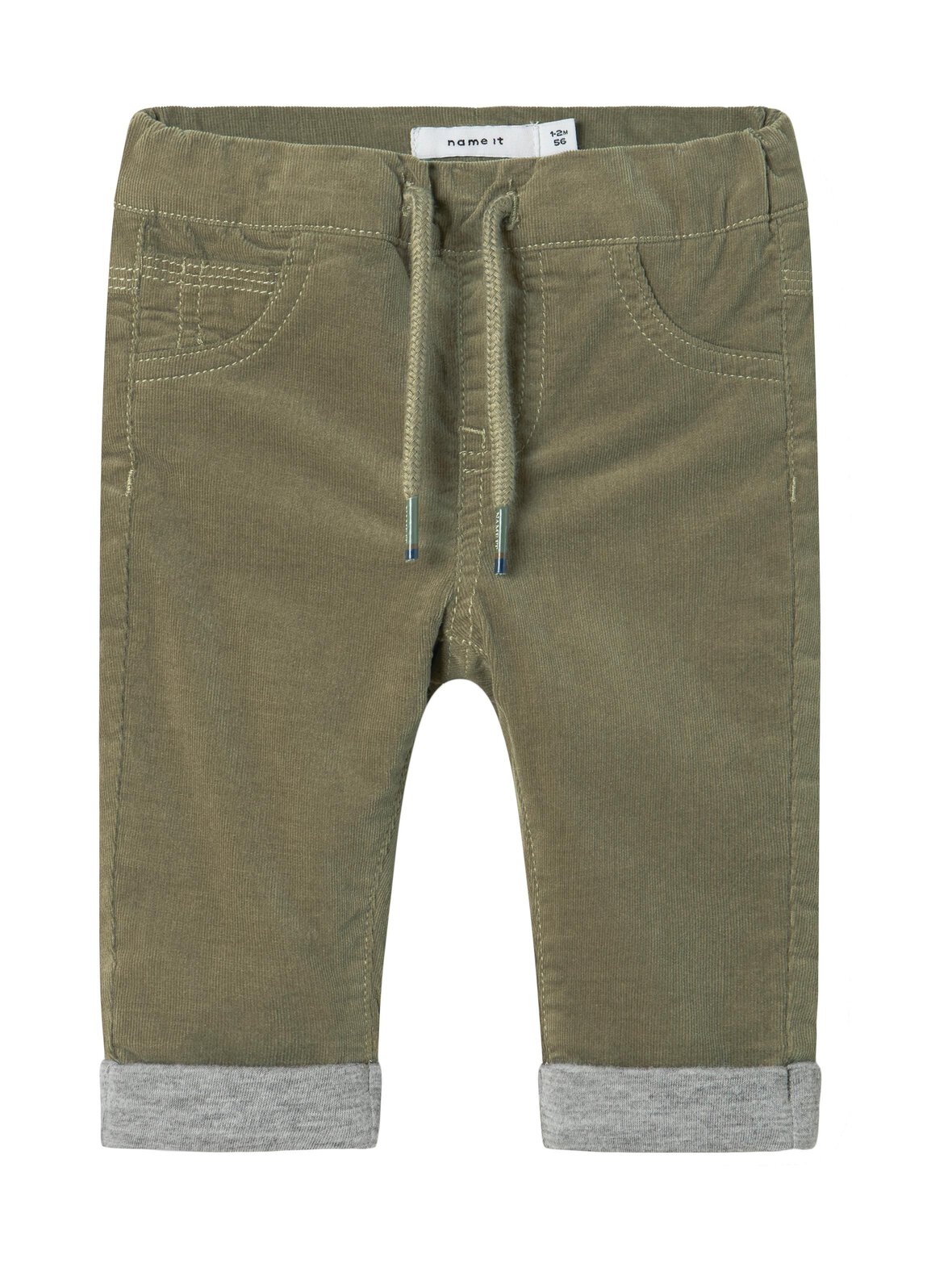 NbmBen Regular -vakosamettihousut