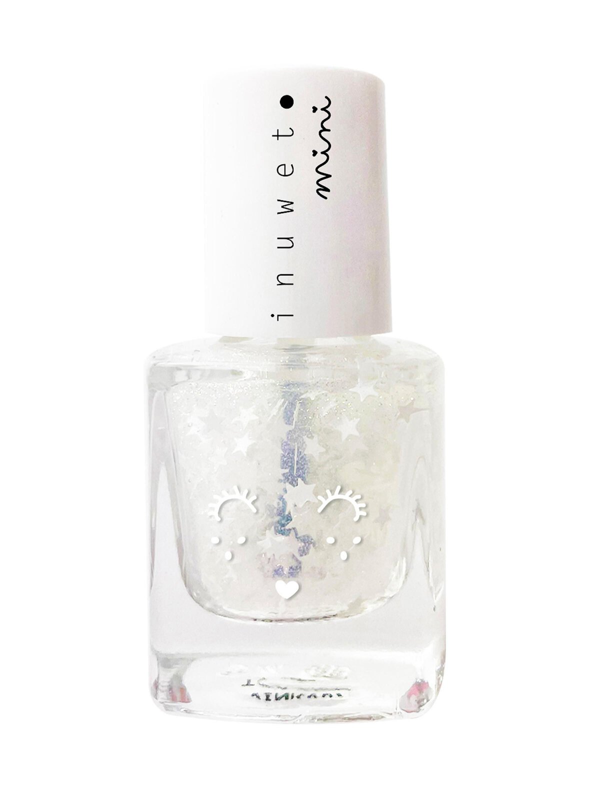 Waterbased nail polish top coat stars -kynsilakka
