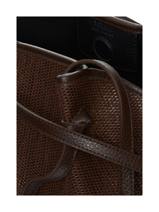 YUZEFI - Mochi Woven Raffia -laukku - FUDGE | Stockmann - photo 3