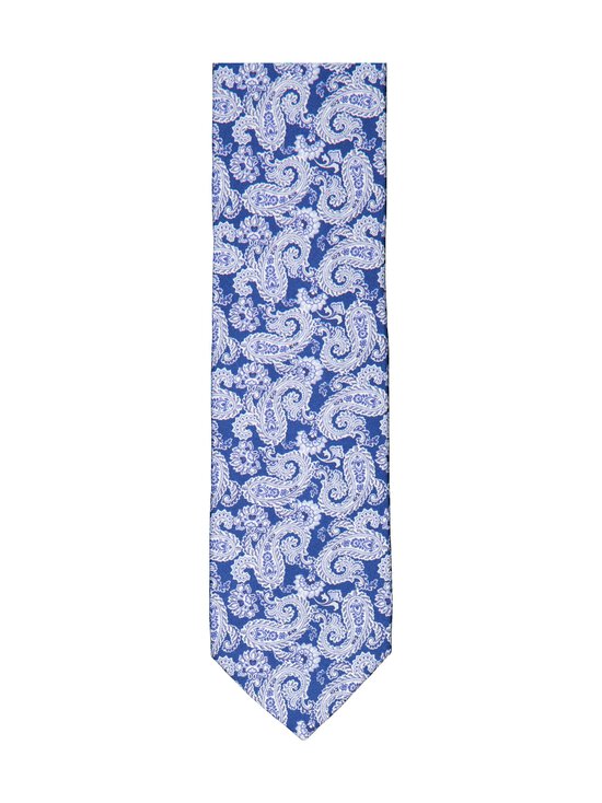 Eton - Paisley-silkkisolmio - 26 DARK BLUE | Stockmann - photo 1