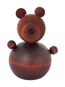 Aarikka - Bear decoration 8 x 11.5 x 8 cm - BROWN | Stockmann