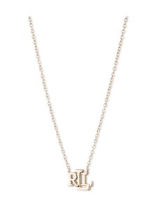 Lauren Ralph Lauren - Gold Logo Pendant kaklarota - GLD GOLD Lauren Ralph Lauren - Gold Logo Pendant kaklarota - GLD GOLD | Stockmann