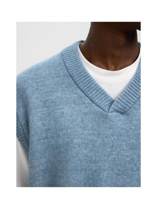 Selected - Kootud vest SlhRai Relaxed - BLUE MIRAGE DETAIL:MELANGE | Stockmann - photo 6