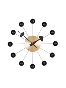 Vitra - Ball-seinäkello - MESSINKI,MUSTA | Stockmann