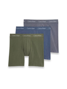 Calvin Klein Underwear - Bokseršorti 3-gab. - 8DF DRIFTWOOD/ MOONLIGHT BLUE/ FANFARE | Stockmann