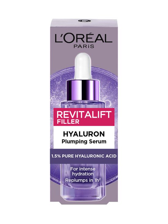 L'Oréal Paris - Revitalift Filler 1,5% Hyaluronic Acid Anti-Wrinkle Serum -seerumi 30 ml - NOCOL | Stockmann - photo 2