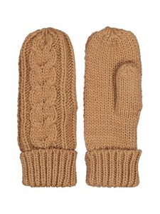 A+more - Nina pīnīšu adījuma cimdi - BEIGE | Stockmann