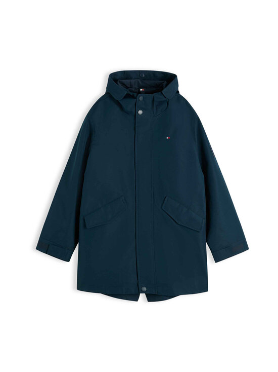 Tommy Hilfiger - Hooded Flag virsjaka - C1G DARK NIGHT NAVY | Stockmann - photo 1