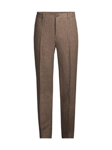 SLOWEAR - Straight Fit -pellavahousut - MARRONE MEDIO | Stockmann