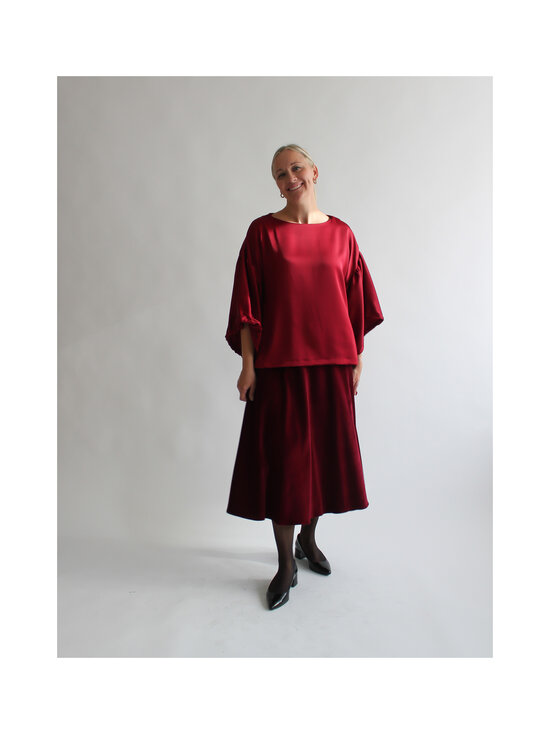 Lili Marleena - Pluus Shiny - RED | Stockmann - photo 3