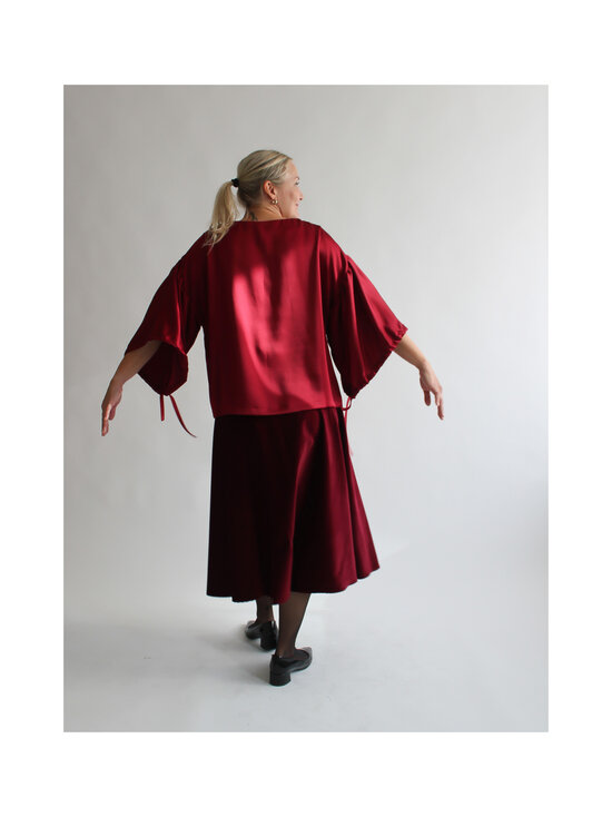 Lili Marleena - Pluus Shiny - RED | Stockmann - photo 4
