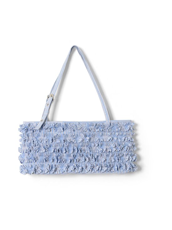Damson Madder - Sophia Ruffle Baguette -käsilaukku - BLUE | Stockmann - photo 2