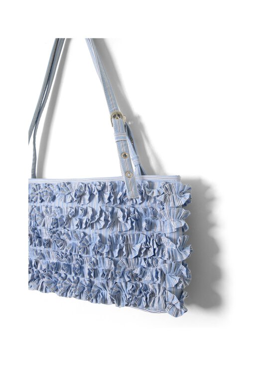 Damson Madder - Sophia Ruffle Baguette -käsilaukku - BLUE | Stockmann - photo 3