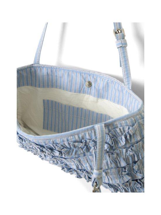 Damson Madder - Sophia Ruffle Baguette -käsilaukku - BLUE | Stockmann - photo 6