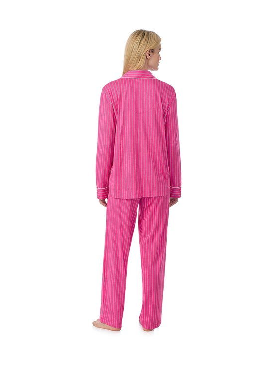 Lauren Ralph Lauren - Notch Collar Long Pants -pyjama - 674 PINK STP | Stockmann - photo 2