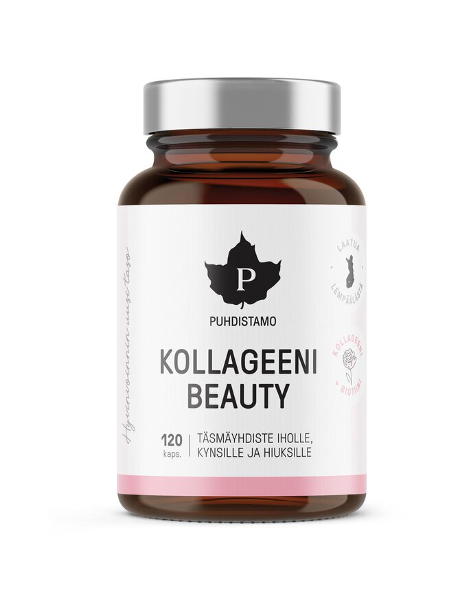 Puhdistamo - Kollageeni Beauty -kapseli 120 Kpl