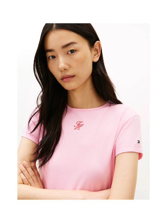Tommy Hilfiger - T-särk Emboss Slim - TOL CLASSIC PINK | Stockmann - photo 4