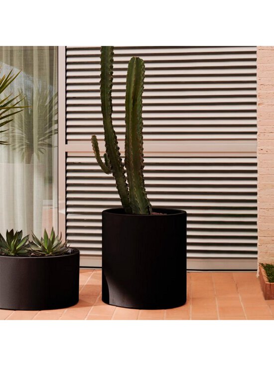 Kave Home - Aiguablava-ruukku musta ⌀ 52 cm - BLACK | Stockmann - photo 2