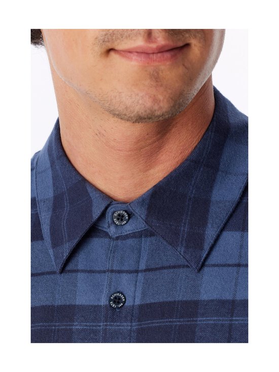 Schiesser - Flannel Check divdaļīga pidžama - 843 FADED DENIM | Stockmann - photo 5