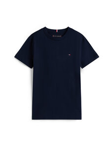 Tommy Hilfiger - Essential Cotton T-krekls - C1G DARK NIGHT NAVY | Stockmann
