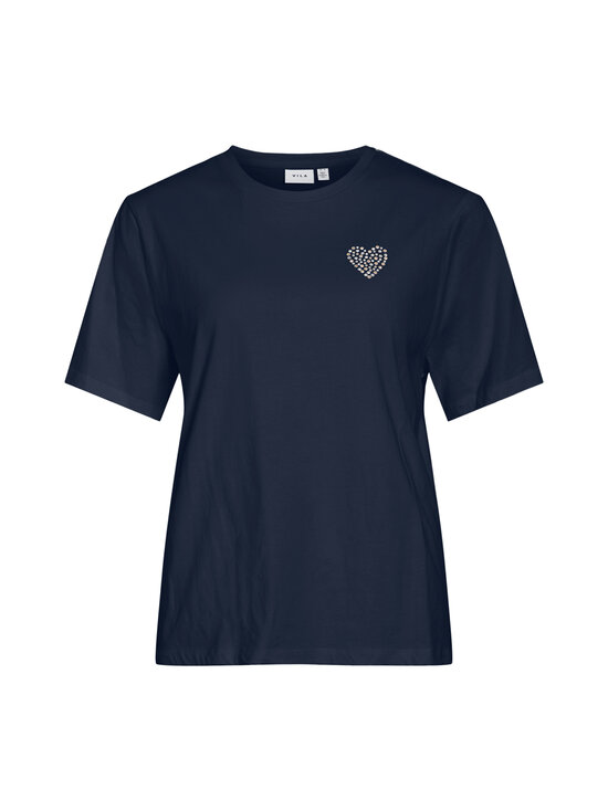 Vila - Visuni-trikoopaita - NAVY BLAZER | Stockmann - photo 1