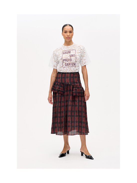 Baum und Pferdgarten - Sabela-hame - C4039 DARK RED CHECK | Stockmann - photo 3