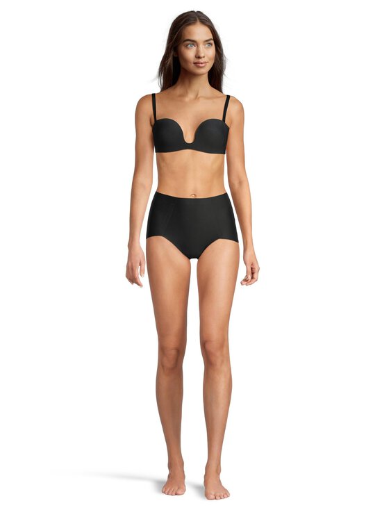Bye Bra - Semwb Smooth Essentials Mid Waist- muotoilevat alusasut 2-pack - BLACK | Stockmann - photo 4