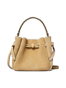 Tory Burch - Romy Suede Pick Stitch Mini Bucket soma - BUTTER | Stockmann