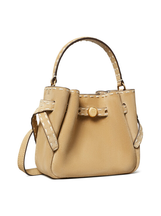 Tory Burch - Romy Suede Pick Stitch Mini Bucket soma - BUTTER | Stockmann - photo 2