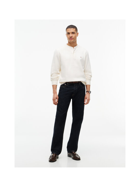 Tommy Hilfiger - Fleece Henley krekls - Z00 IVORY PETAL | Stockmann - photo 4