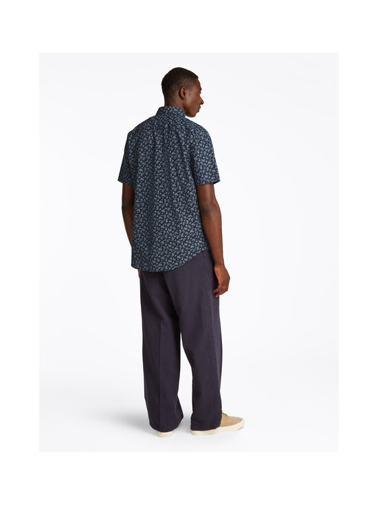 Tommy Hilfiger - Kokvilnas-lina krekls ar paisley rakstu - DAF NIGHT SKY | Stockmann - photo 4