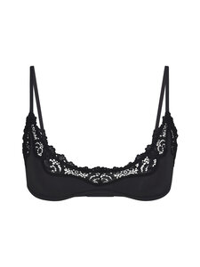 SKIMS - Fits Everybody Lace Scoop Bralette -rintaliivit - ONYX | Stockmann