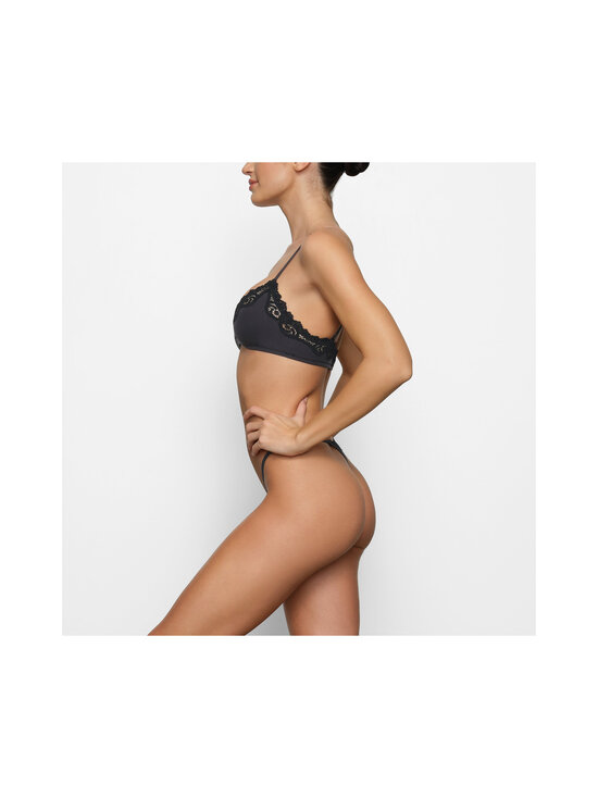 SKIMS - Fits Everybody Lace Scoop Bralette -rintaliivit - ONYX | Stockmann - photo 4