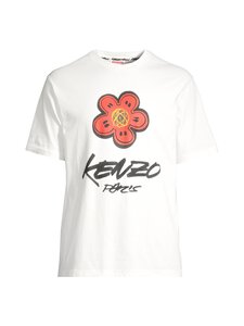 Kenzo - Logo t-paita - OFF WHITE | Stockmann