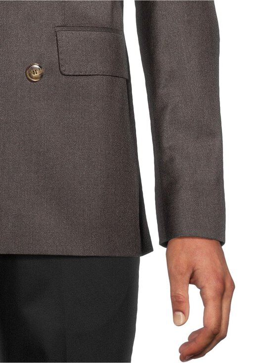 SAND Copenhagen - Star Double Breasted Split -bleiseri - 280 DARK BROWN | Stockmann - photo 5