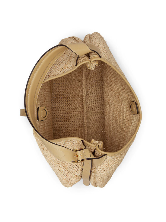 Polo Ralph Lauren - ID Medium Shoulder raffijas soma - NATURAL/CASHMERE | Stockmann - photo 4