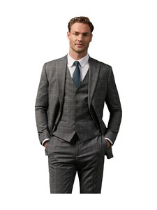 Ted Baker London - Hilson Text Check Slim -bleiseri - CHARCOAL Ted Baker London - Hilson Text Check Slim -bleiseri - CHARCOAL | Stockmann
