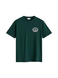 GANT - Graphic-t-paita - 374 TARTAN GREEN | Stockmann