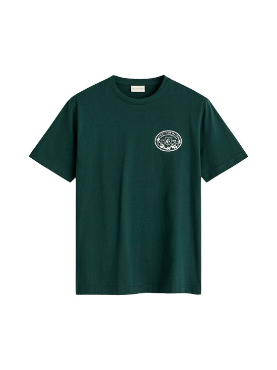 GANT - Graphic-t-paita - 374 TARTAN GREEN | Stockmann - photo 1