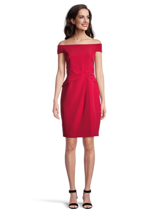 CLASSIC RED Lauren Ralph Lauren Saran-cocktailmekko | Juhlamekot | Stockmann