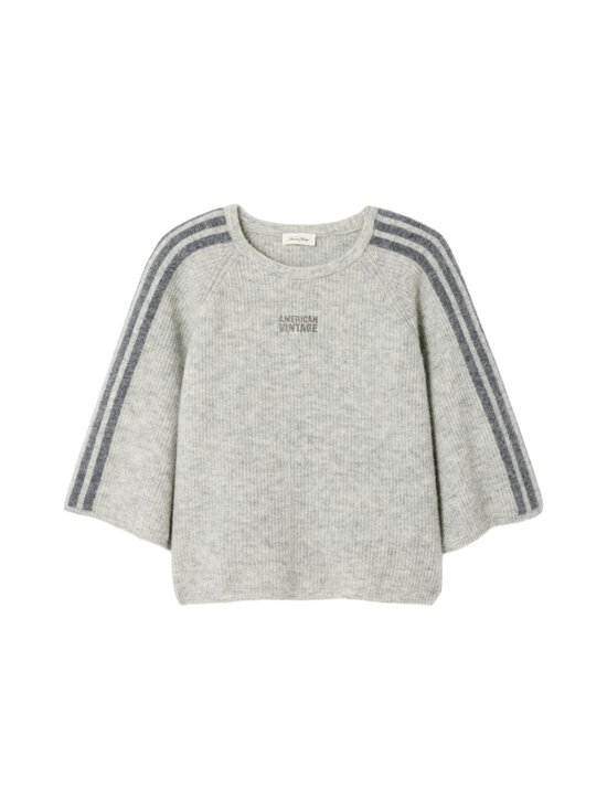 American Vintage - Pull Manches Rond -neule - GRCLCH GRIS CLAIR CHINE | Stockmann - photo 1