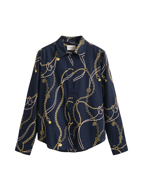 GANT - Regular Cotton Voile kreklblūze - 433 EVENING BLUE | Stockmann - photo 1
