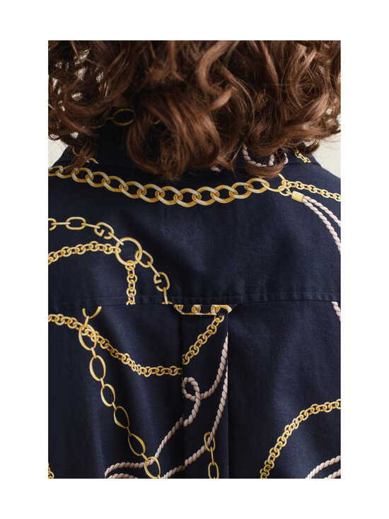 GANT - Regular Cotton Voile kreklblūze - 433 EVENING BLUE | Stockmann - photo 4
