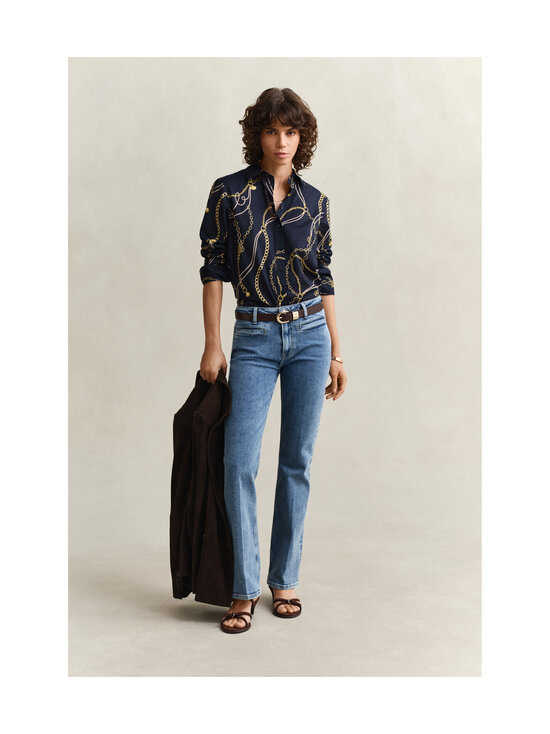 GANT - Regular Cotton Voile kreklblūze - 433 EVENING BLUE | Stockmann - photo 5