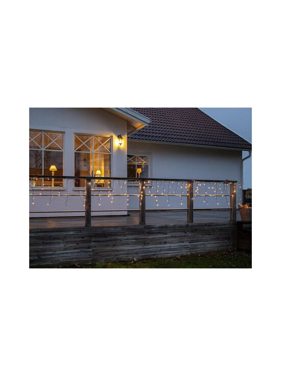Star - Serie LED Crispy Ice White 480-os. -jääpuikkovalosarja 11,9 m - BLACK - photo 2 Star - Serie LED Crispy Ice White 480-os. -jääpuikkovalosarja 11,9 m - BLACK | Stockmann - photo 2