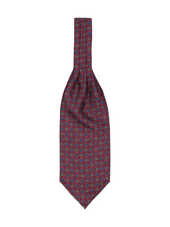 Stockholm Kravatt - Siidilips Ascot Medallion Print - 7 RED/BLUE | Stockmann - photo 1
