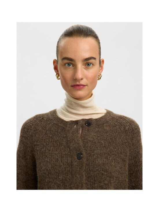 Selected - Kardigan SlwLulu - FIR GREEN DETAIL:MELANGE | Stockmann - photo 5