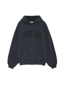 Anine Bing - Harvey-collegehuppari - 002 DARK WASHED BLACK | Stockmann