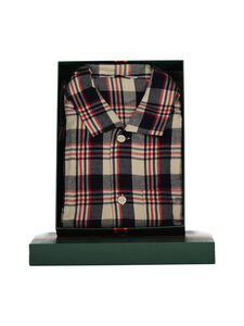 GANT - Rūtaina flaneļa pidžama - 630 RUBY RED | Stockmann