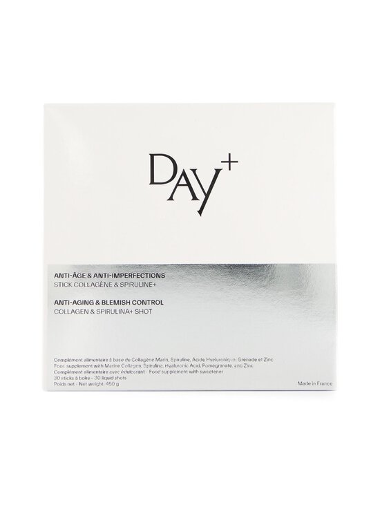 Day+ - Anti Aging & Blemish Collagen & Spirulina+ Shot -ravintolisä 30 kpl - NOCOL | Stockmann - photo 1